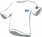 Shirt mit Yamaha YPVS Aufdruck